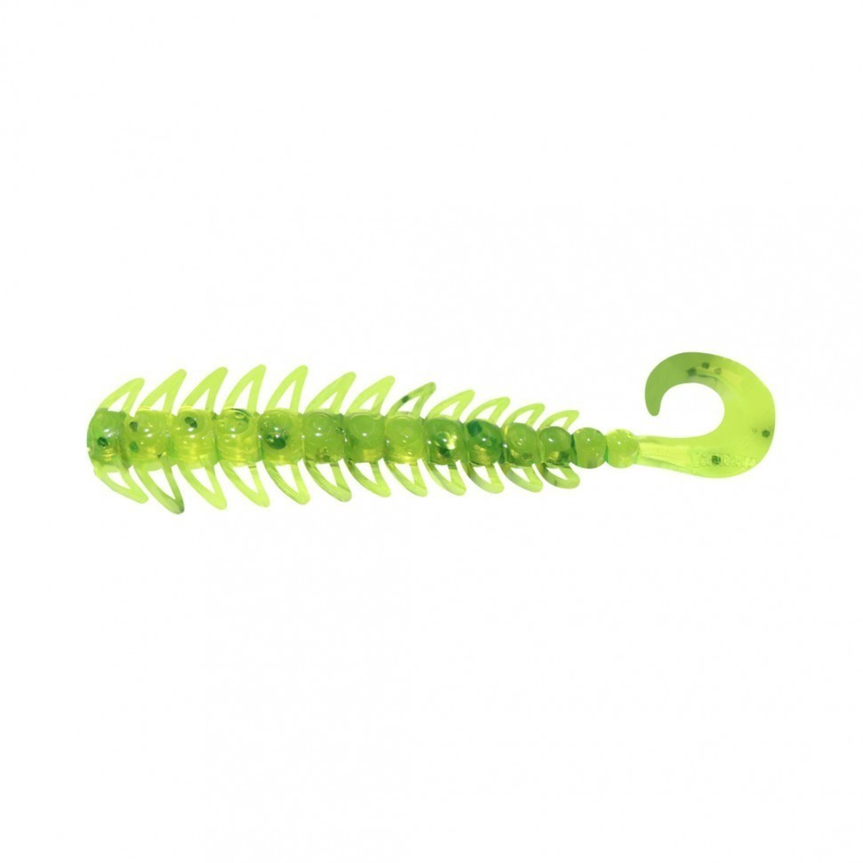Твистер Yaman PRO Ruff, р.3 inch, цвет #10 - Green pepper (уп. 10 шт.) YP-R3-10 (87962)