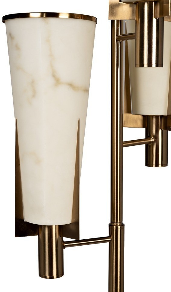 Торшер цвет металла латунь h.184см (TT-00012974)