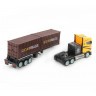 Радиоуправляемый грузовик контейнеровоз и набор дорожных знаков (2WD, акб, 1:16) (GM1918)