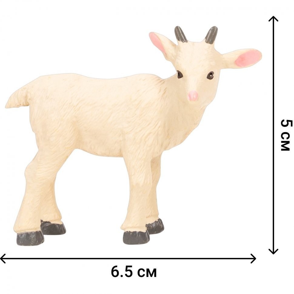 Игрушки фигурки в наборе серии "На ферме", 10 предметов (2 фермера, животные, ограждение-загон, телега, инвентарь) (ММ205-015)