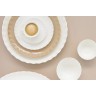 Тарелка суповая Onde, белая, 20 см, 0,75 л - EL-R2731/ONDW Easy Life