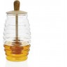 Andrea House Емкость для меда Transparent Glass and Wood MS66068