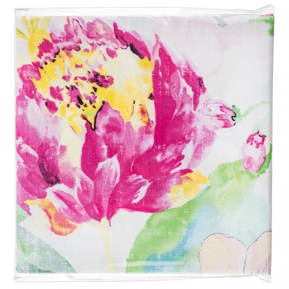 Наволочка 70*70см. "тропикана", 100% хлопок, сатин SANTALINO (985-709)