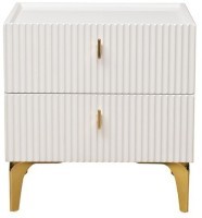 Тумбочка прикроватная Doria белая 50*40*55см (TT-00011937)