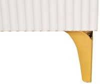 Тумбочка прикроватная Doria белая 50*40*55см (TT-00011937)