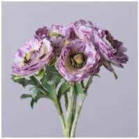 Букет искусственных цветов &quot;ранункулюс&quot; высота= 31см Lefard (287-521)