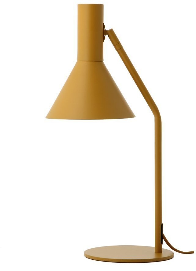 Лампа настольная lyss, 50х25хD18 см, миндальная матовая (67916)