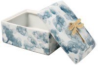 Шкатулка голубая со стрекозой 19*14*13см (TT-00010205)