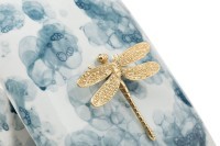 Шкатулка голубая со стрекозой 19*14*13см (TT-00010205)