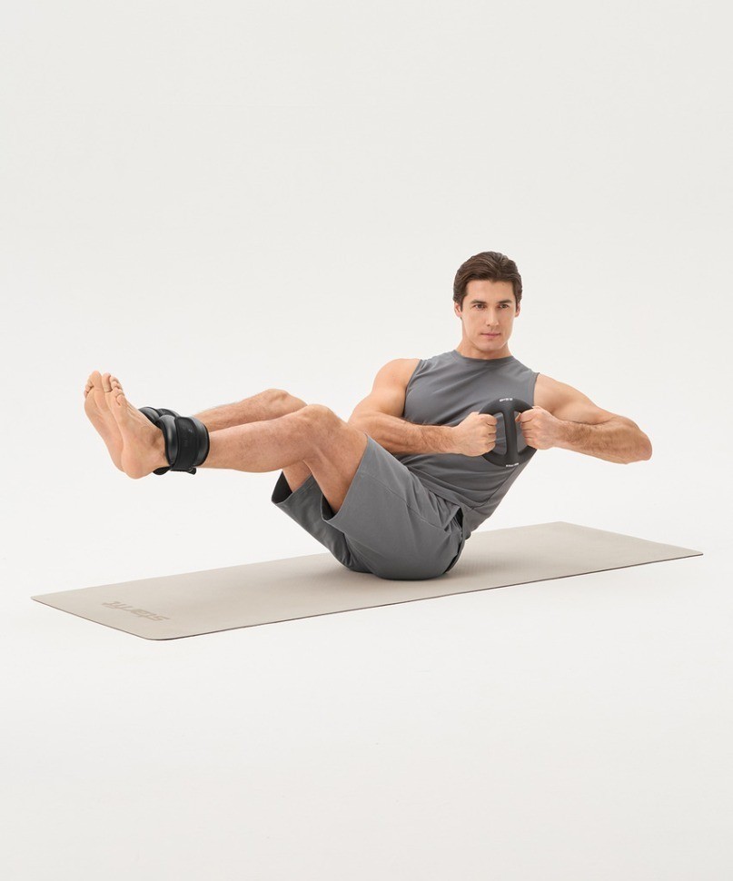 Гантели-упоры для отжиманий DB-801 2,5 кг, черный (2119017)