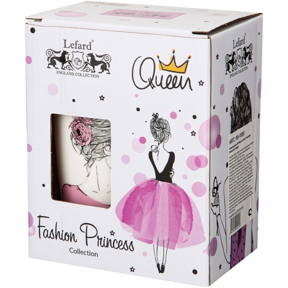 Кружка lefard "fashion princess" 620мл Lefard (90-1055)