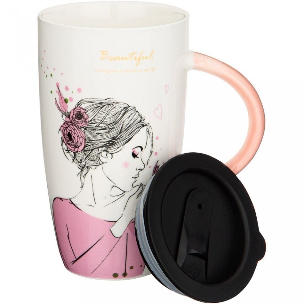 Кружка lefard "fashion princess" 620мл Lefard (90-1055)