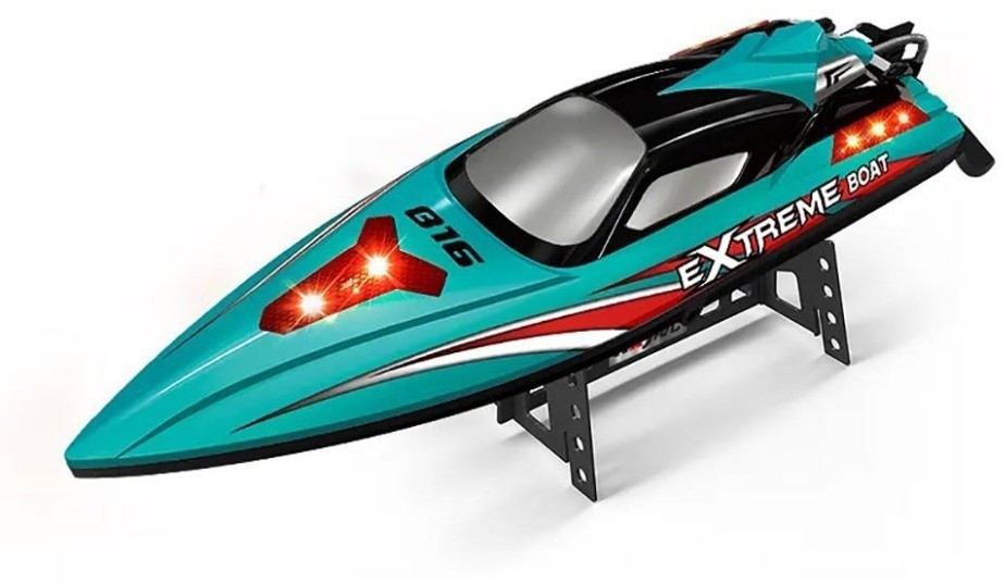 Радиоуправляемый катер Blue Extreme (48 см, 55 км/ч, Brushless) (HJ816PRO-BLUE-BAG)
