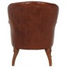 Кресло 1113/B11#, Кожа, Vintage cigar, ROOMERS FURNITURE