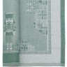 Салфетка из хлопка зеленого цвета с рисунком Щелкунчик из коллекции new year essential, 53х53см (72154)