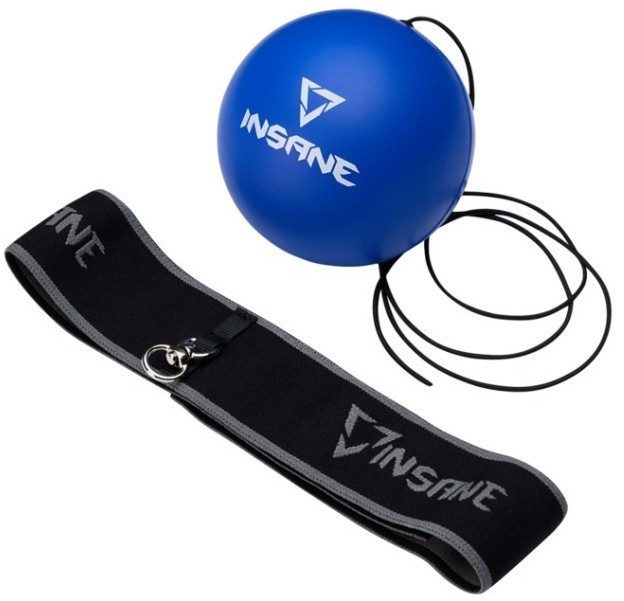 Мяч боевой IN23-FB104 на резинке, синий (2109130)