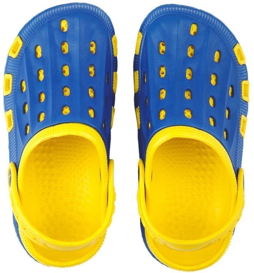 Обувь для пляжа Crabs Blue/Yellow, для мальчиков, р. 24-29, детский (1737510)