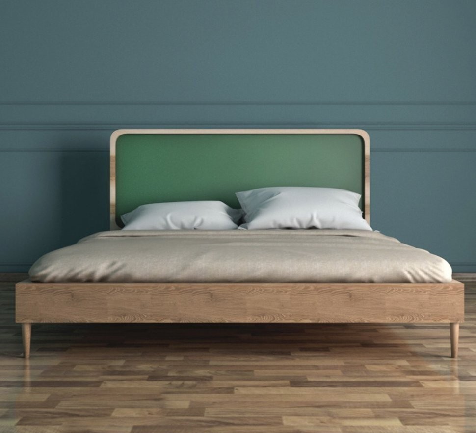 Кровать в Скандинавском стиле Ellipse 180*200 арт EL18G-ET