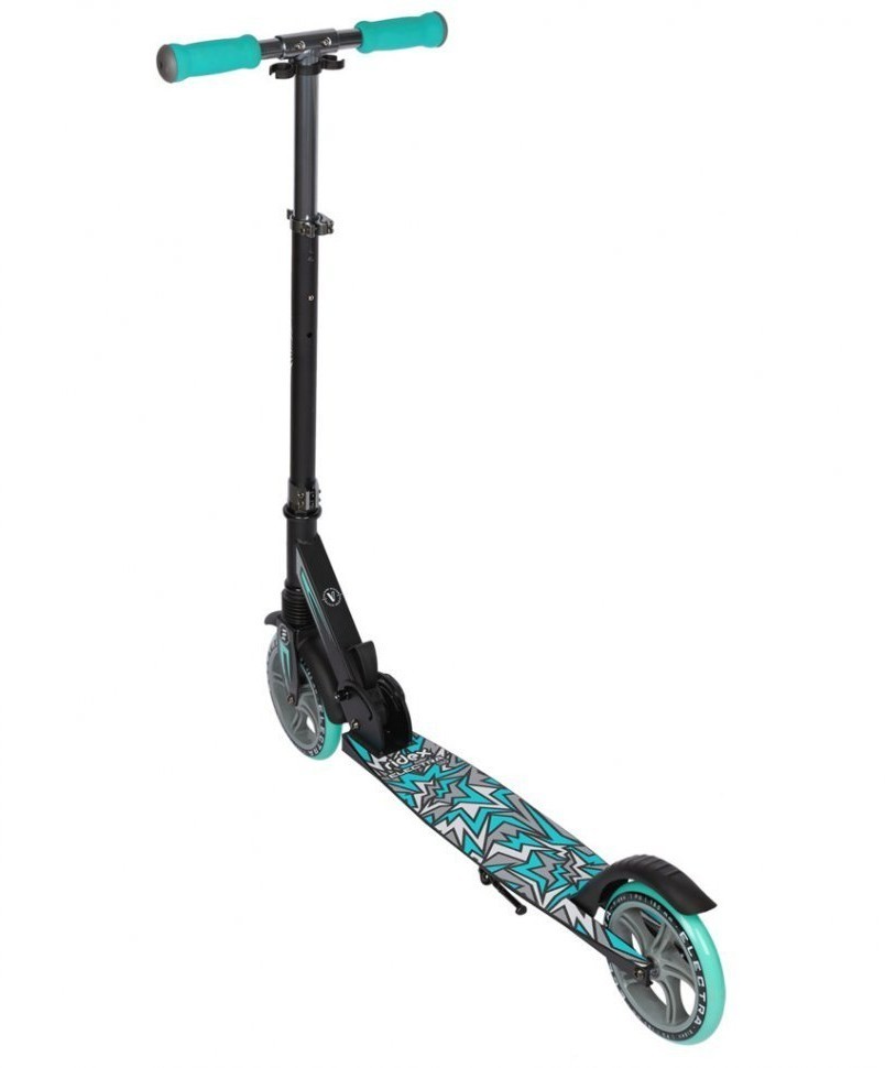 Самокат 2-колесный Electra 180 мм, серый/мятный (2022727)