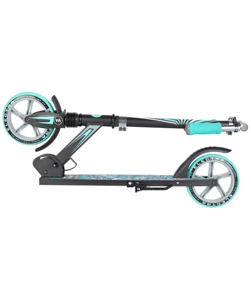 Самокат 2-колесный Electra 180 мм, серый/мятный (2022727)