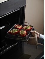 Противень для запекания с решеткой-гриль roast masters, 22х30 см, черный (77880)