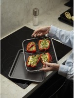 Противень для запекания с решеткой-гриль roast masters, 22х30 см, черный (77880)