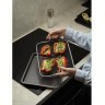 Противень для запекания с решеткой-гриль roast masters, 22х30 см, черный (77880)