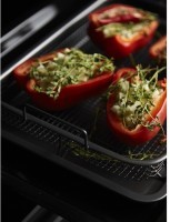 Противень для запекания с решеткой-гриль roast masters, 22х30 см, черный (77880)