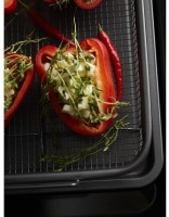 Противень для запекания с решеткой-гриль roast masters, 22х30 см, черный (77880)