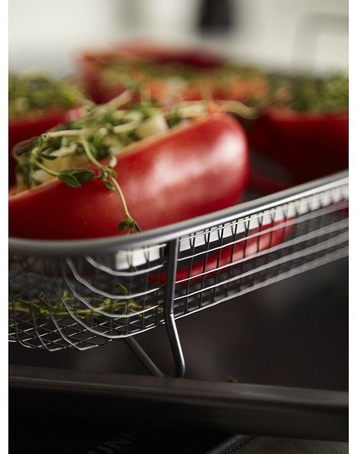 Противень для запекания с решеткой-гриль roast masters, 22х30 см, черный (77880)