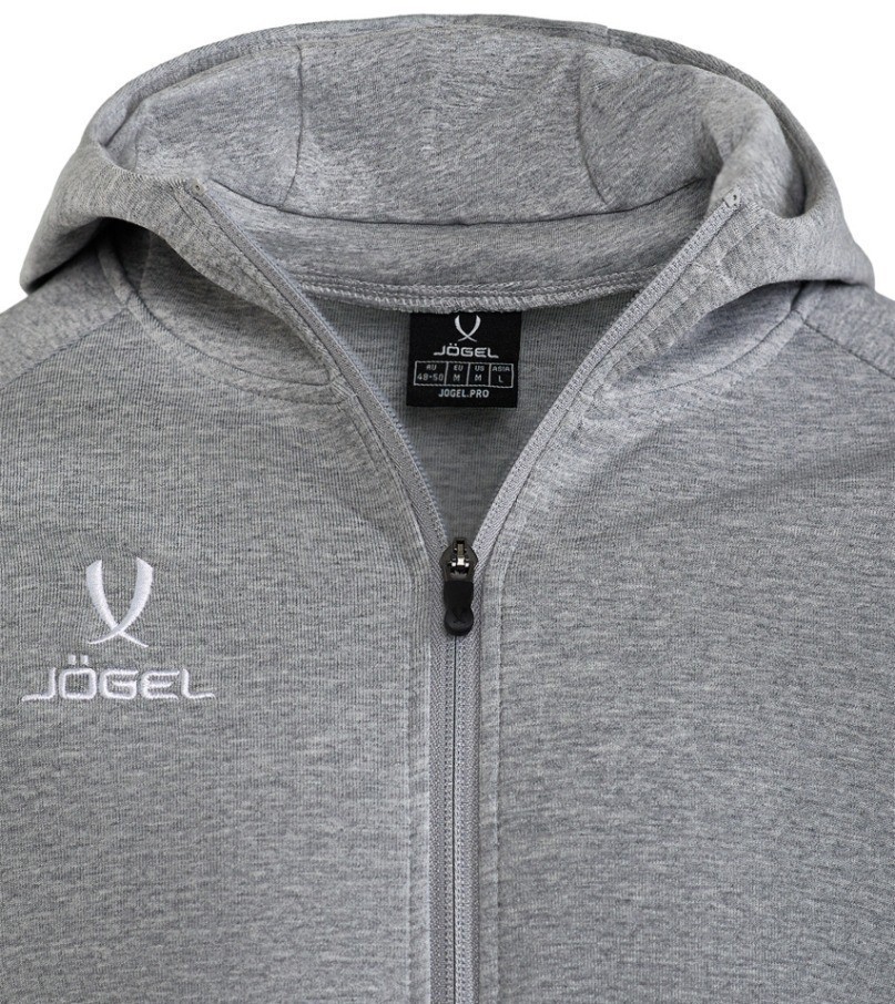 Олимпийка с капюшоном ESSENTIAL Athlete Jacket, серый меланж (2108211)