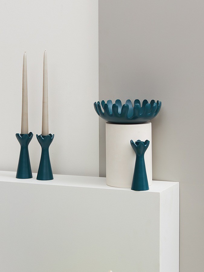 Подсвечник laminaria, 15 см, глубоководный (78634)