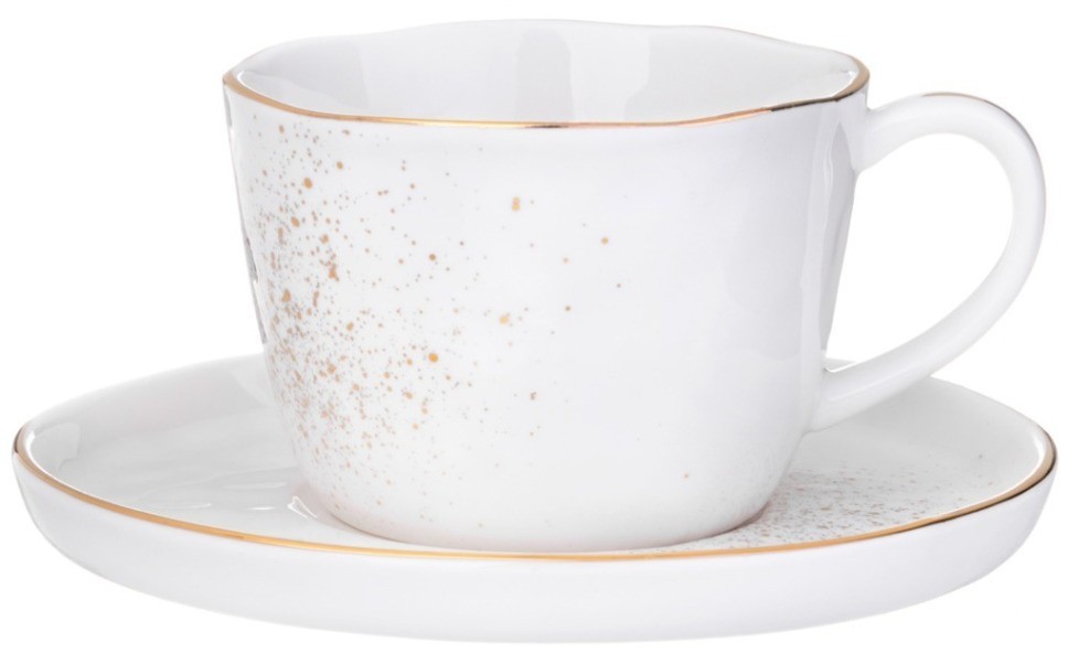 Чайный набор bronco "gold" на 4 пер. 8 пр. 200 мл (263-1358)