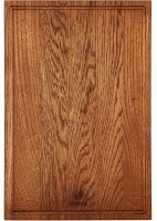 Доска разделочная прямоугольная 33х23х1,8 см деревянная, дуб ДЧ-019/2