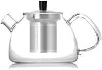Чайник S'051, 13.2, Боросиликатное стекло, металл, clear/chrom, SAMADOYO