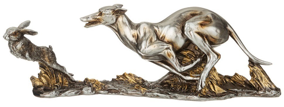 Фигурка декоративная "охота на зайца" 35х8,5х11,6см Lefard (146-1860)