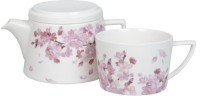 Набор &quot;Чай для меня&quot; - Цветущая вишня чайник заварочный + кружка + подставка 11 5 976 2685