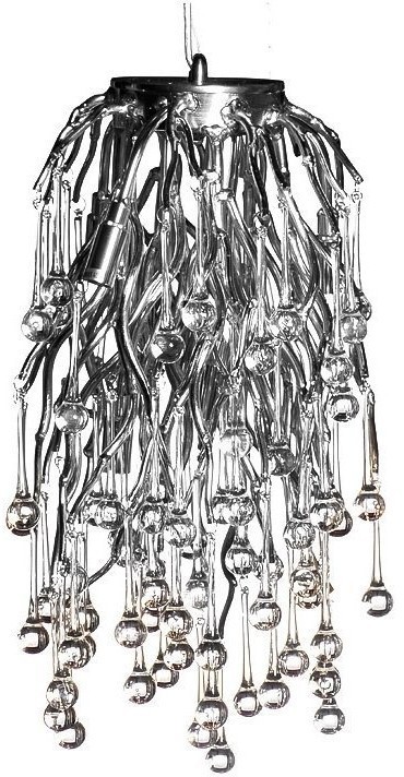 Люстра d.45*h.45см, металл хром (TT-00007166)