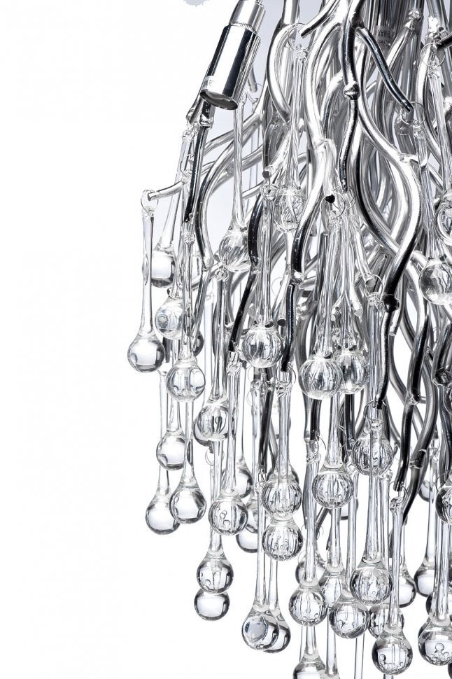 Люстра d.45*h.45см, металл хром (TT-00007166)