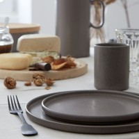 Тарелка RNP254-BRN(RNP254-838), 24,9 см, керамика, OAK, Costa Nova