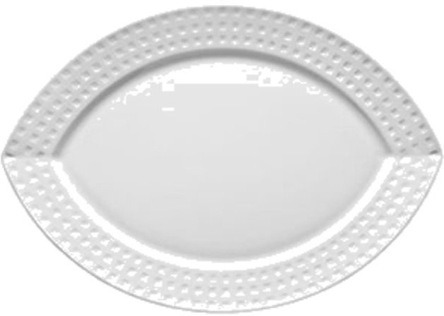 Тарелка S0463/22965, фарфор, white