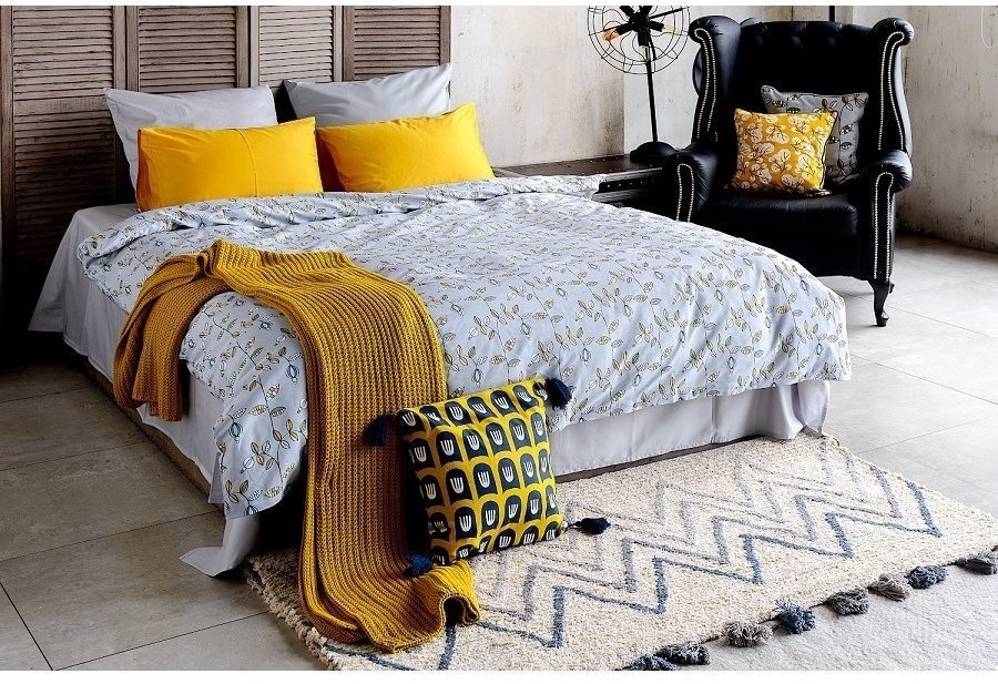 Пододеяльник из сатина с принтом Ягоды тайги russian north, 200х220 см (67358)