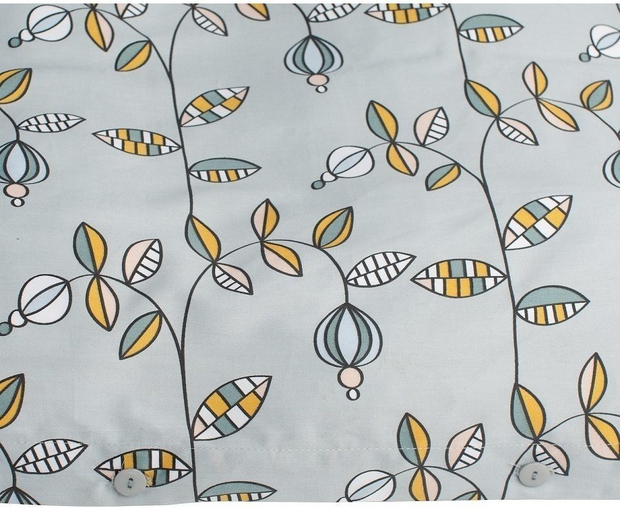 Пододеяльник из сатина с принтом Ягоды тайги russian north, 200х220 см (67358)