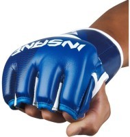 Перчатки для MMA EAGLE, ПУ, синий, L (1743562)