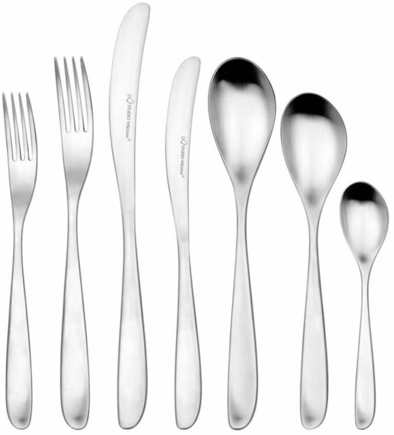 Ложка столовая OLS880003, сталь нержавеющая 18/10, satin, STUDIO WILLIAM