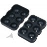 Форма для льда на 6 шаров black HJ-IM02 BLACK