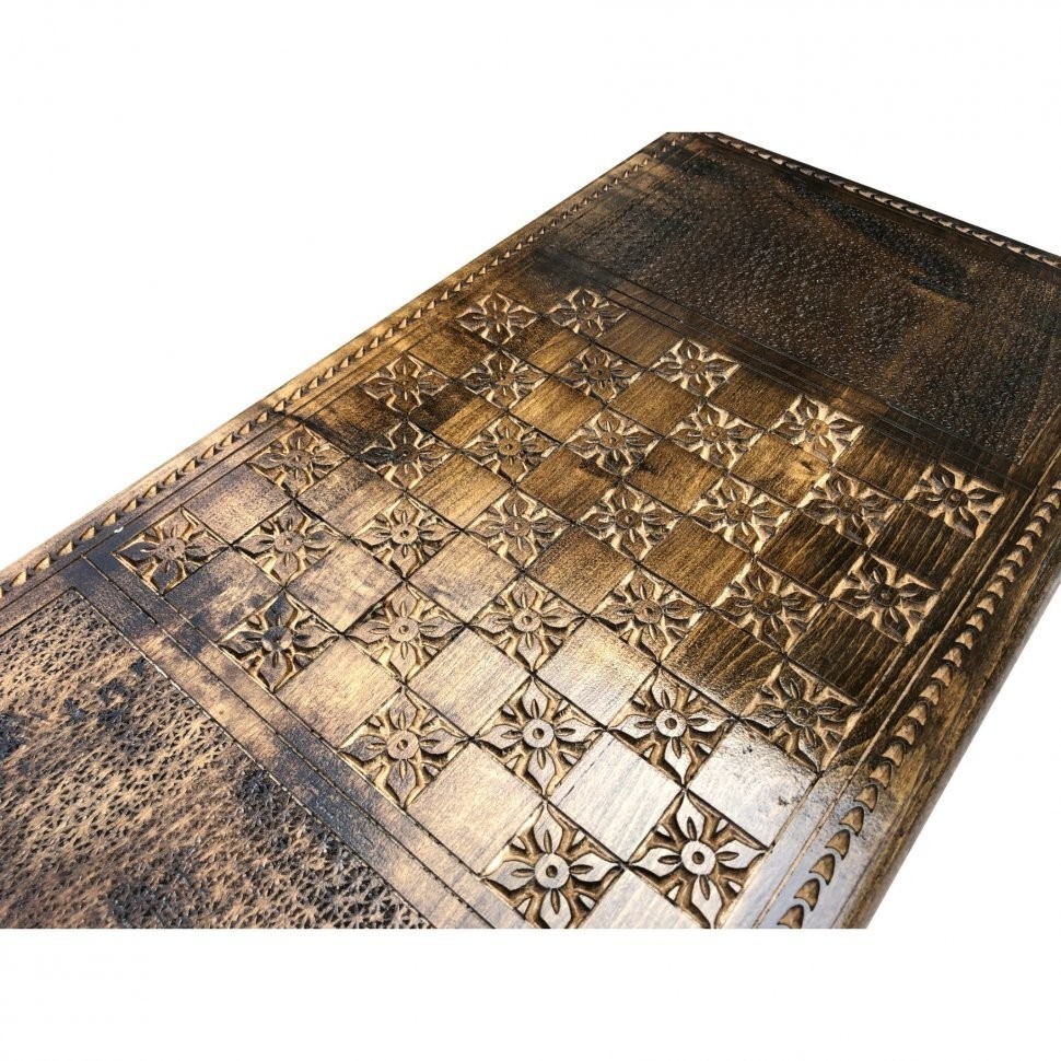 Нарды резные "Армянский узор 3", Mkhitaryan (28363)