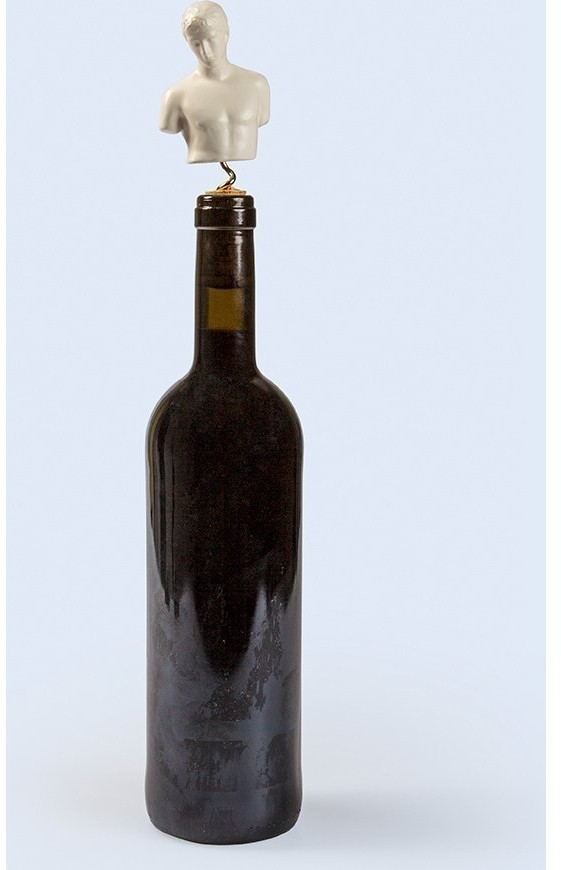 Штопор для бутылок металлический hestia белый (61018)