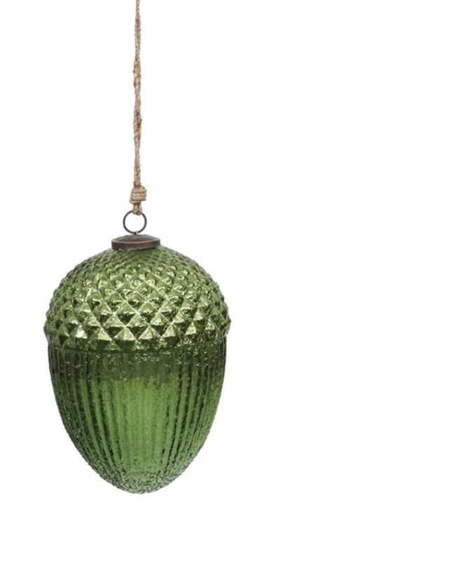 Новогодняя игрушка TD-002B, стекло, green, ROOMERS FURNITURE