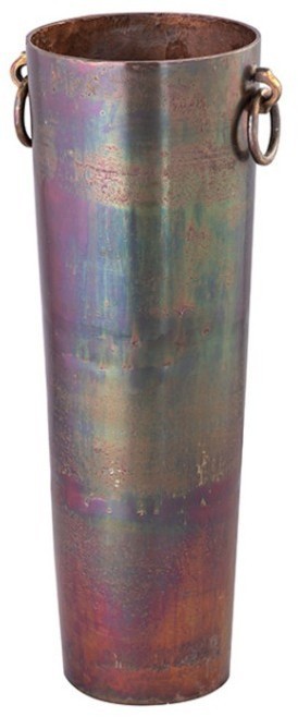 Ваза 25098-76/C, 30, металл, copper, ROOMERS FURNITURE